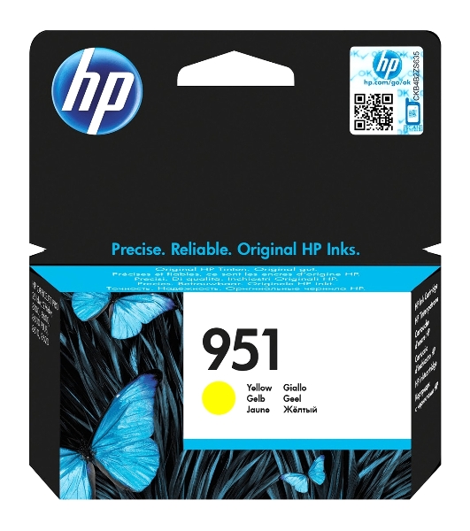 Картридж струйный HP CN052AE желтый для HP OJ Pro 8610/8620 (700стр.)