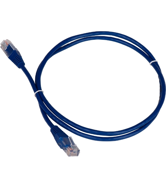 Патч-корд LANMASTER TWT-45-45-10-BL вилка RJ-45-вилка RJ-45 cat.5е 10м синий ПВХ (уп.:1шт)