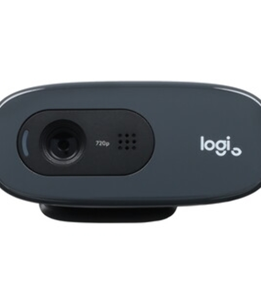 Веб-камера Logitech C270 HD 1280x720, 30 кадр/с, USB Type-A, микрофон (шумоподавление), автоосвещение, универсальное крепление