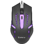 Мышь проводная Defender Hit MB-601 черный, 1200 dpi, USB, кнопки - 4, фото35