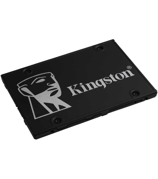 Накопитель SSD Kingston KC600, 512Gb, 2.5', SATA III, R/W 550/520