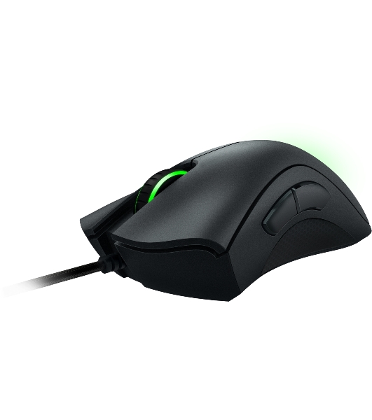 Мышь проводная Razer DeathAdder Essential черный, 6400 dpi, USB, кнопки - 5