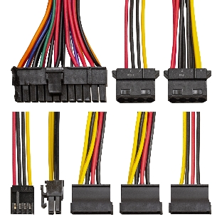 Блок питания ExeGate M500 (EX292236RUS), 80мм, черный