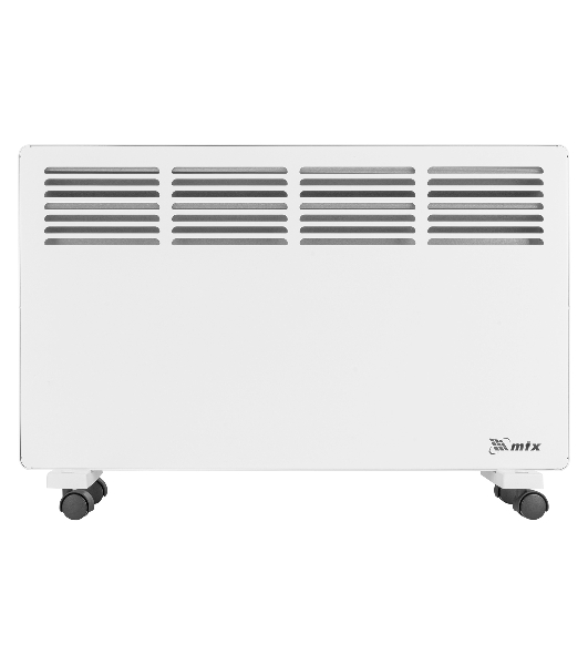 Конвектор электрический MTX КМ-1500.2 белый, 1500 Вт, 20 м2, термостат