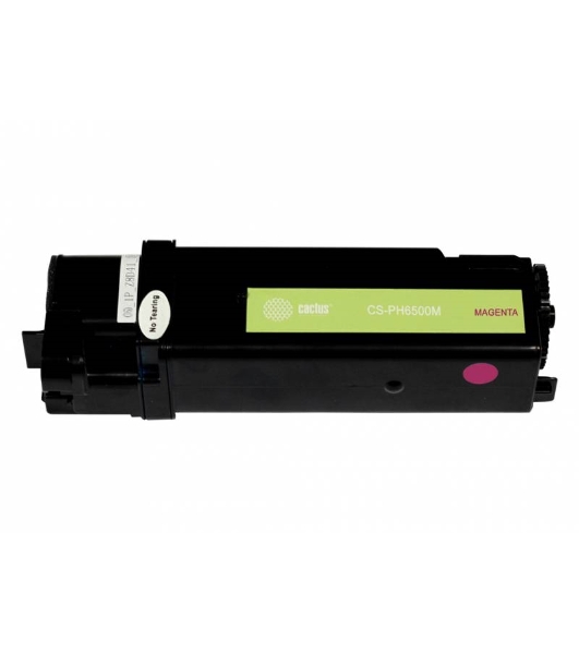 Картридж лазерный Cactus CS-PH6500M (106R01602) пурпурный (2500 стр.) для Xerox 6500/6505