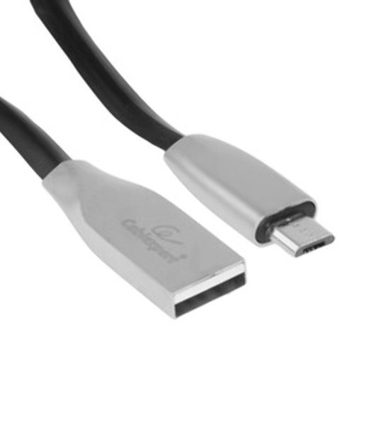 Кабель USB2.0 Cablexpert CC-G-mUSB01R-1M, AM/microB, серия Gold, длина 1м, красный, блистер
