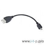 Кабель Gembird/Cablexpert AF/MicroBM, USB 2.0 OTG, 0.15м, пакет, фото2