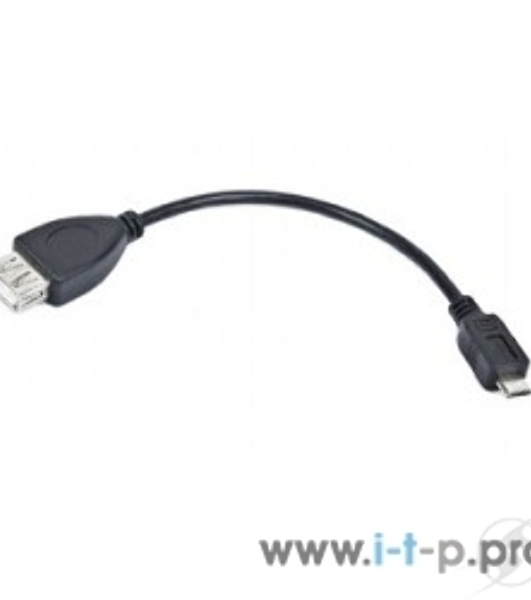 Кабель Gembird/Cablexpert AF/MicroBM, USB 2.0 OTG, 0.15м, пакет