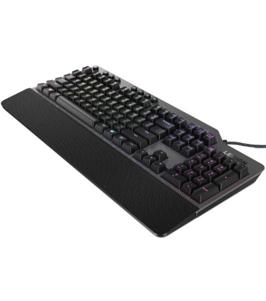 Клавиатура Lenovo Legion K500 RGB Mechanical проводная, USB Type-A, серый