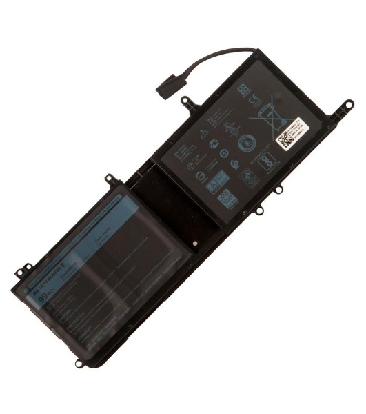 Аккумуляторная батарея для ноутбука Dell Alienware 15 2018 11.4V 8333 mAh