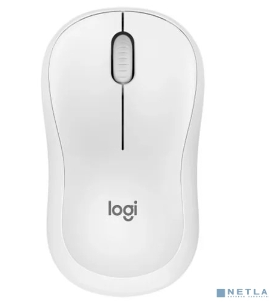 Мышь беспроводная Logitech M240 SILENT белый, 4000 dpi, Bluetooth, кнопки - 3