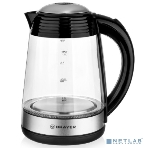Чайник электрический BRAYER BR1012 2200 Вт, 1.7 л, высококач.стекло, подсвет, автоотключ при закипании, фото 1