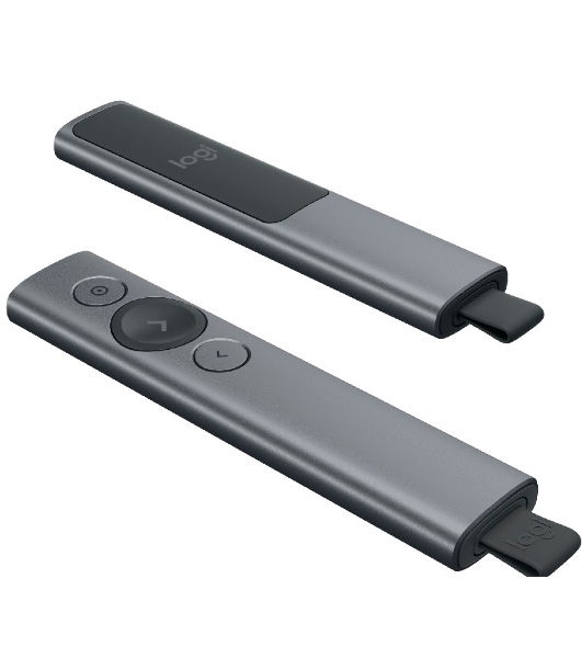 Презентер Logitech Spotlight R-R0011 серый, Bluetooth, кнопки - 3