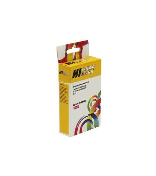 Картридж HP DJ IA 3525/5525/4515/4525, №655 (Hi-Black) CZ111AE, M     