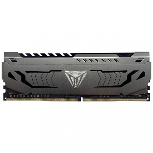 Оперативная память Patriot Viper Steel, DDR4, 16GB (1x16 GB), 3600 MHz, CL18, DIMM, радиатор, черный
