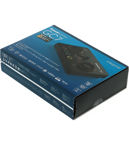 Звуковая карта Creative USB Sound BlasterX GC7 (Super X-Fi Ultra DSP) 7.1 Ret