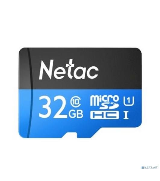 Флеш карта microSDHC 32Gb Netac P500 NT02P500STN-032G-S (без SD адаптера) 80Mb/s