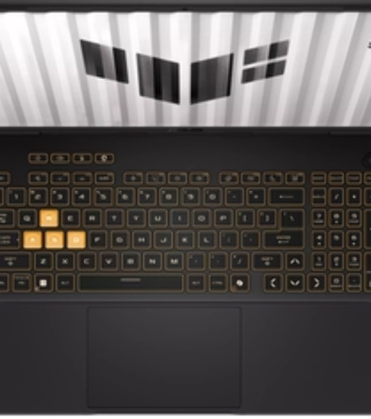 Ноутбук ASUS TUF F16 FX608JPR-QT093 16'(2560x1600 (матовый, 165Hz) IPS)/Intel Core i7 13650HX(2.6Ghz)/32Gb/1024PCISSDGb/noDVD/Ext:nVidia GeForce RTX 5070(8192Mb)/Cam/BT/WiFi/90WHr/war 1y/2.2kg/Jaeger Gray/DOS