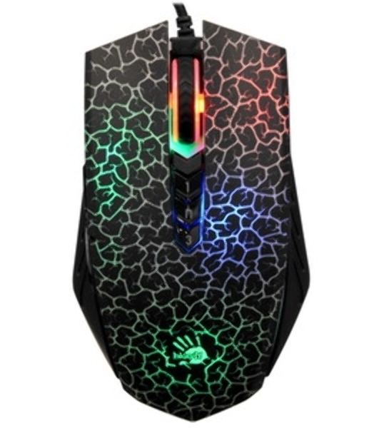 Мышь проводная A4Tech Bloody A70A черный, 6200 dpi, USB Type-A, кнопки - 8