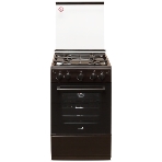 Плита газовая Cezaris ПГ 2150-09 коричневый, конфорок 4 шт, духовка 43 л, 50 см x 85 см x 50 см, фото2
