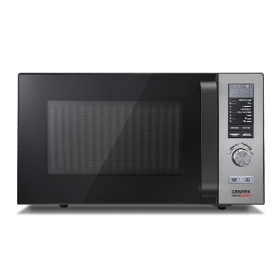 Микроволновая печь Centek CT-1588 серебристый, 25 л, 900 Вт, переключатели - кнопки, поворотный механизм