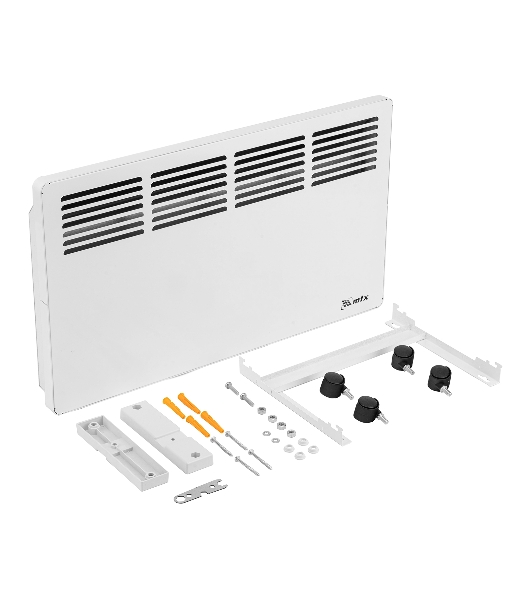 Конвектор электрический MTX КМ-1500.2 белый, 1500 Вт, 20 м2, термостат