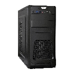 Компьютерный корпус ExeGate Miditower ExeGate CP-603 Black, ATX, (CP450W, 80мм), 2хUSB+2хUSB 3.0, Audio, фото10