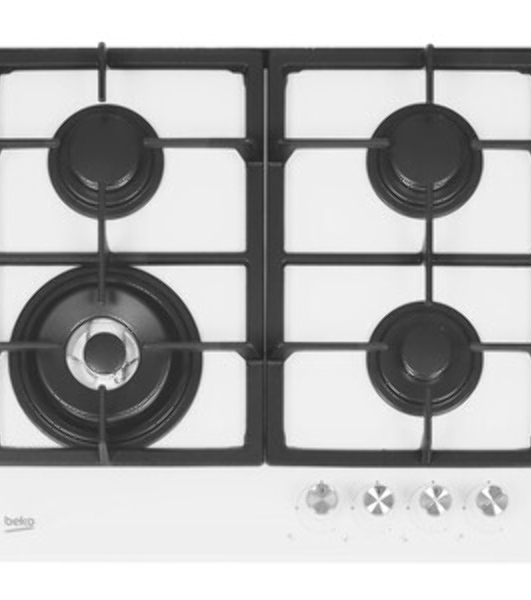 Газовая варочная панель Beko HILW64225SW белый