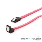 Кабель интерфейсный SATA Cablexpert CC-SATAM-DATA90, 50 см, угловой разъем, 7pin/7pin, защелка, пакет, фото3