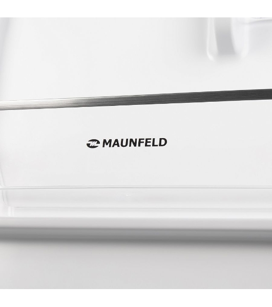 Холодильник Maunfeld MFF185SFW белый двухкамерный 213/104л морозилка снизу
