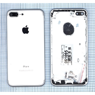 Задняя крышка для iPhone 7 Plus (5.5) серебристый