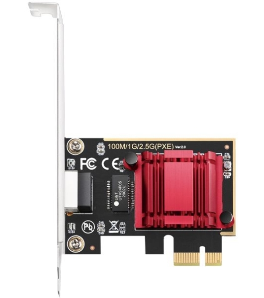 Сетевой адаптер Cudy PE25 PCI Express 2.5G Ethernet