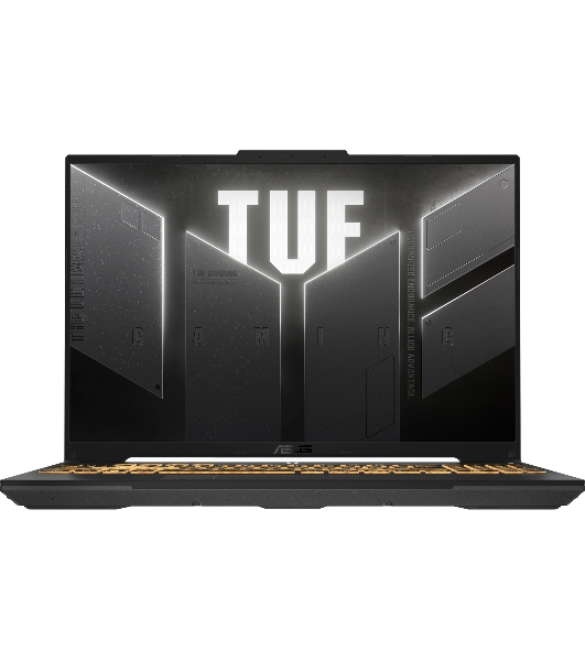 Ноутбук ASUS TUF F16 FX607VU-RL061 серый 90NR0N06-M002T0 16' (1920x1200 (матовый, 144Hz) IPS)/Intel Core 5 210H(2.2Ghz)/16384Mb/512PCISSDGb/noDVD/Ext:nVidia GeForce RTX 4050(6144Mb)/Cam/BT/WiFi/56WHr/war 1y/2.2kg/DOS