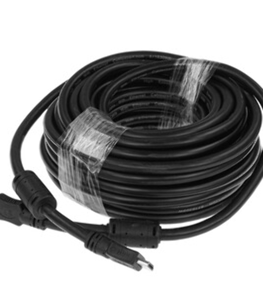 Кабель Cablexpert HDMI CC-HDMI4-15M, 19M/19M, v2.0, медь, позол.разъемы, экран, 15м, черный, пакет