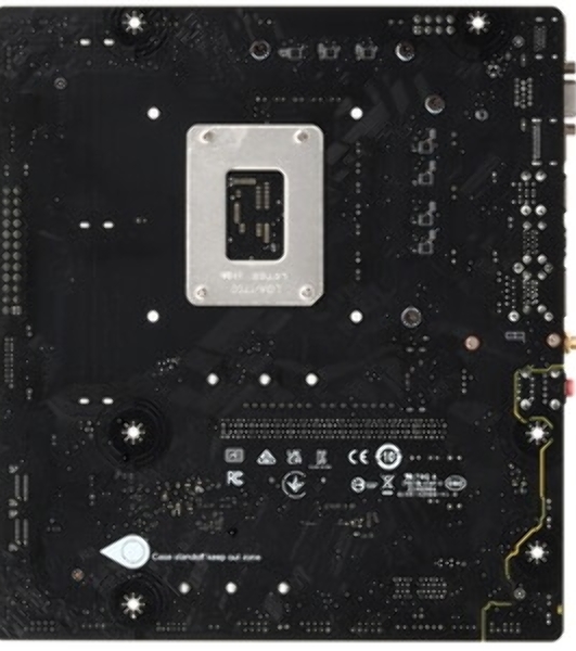 Материнская плата MSI B760M BOMBER WIFI, LGA 1700, Intel B760, 2xDDR5, 4xSATA, 2xM.2, 1xPCIe 4.0 x16, 1xPCIe x1, 1xVGA, 1xHDMI, 1xDP, 1x2.5Gb LAN, Wi-Fi 6E, Bluetooth 5.3, 4xUSB-A 5Gbps, 2xUSB-A 2.0, 1xPS/2, 3x3.5 мм, 7.1, чёрный, mATX