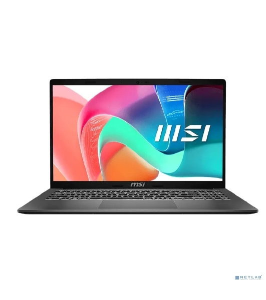 Ноутбук MSI Modern 15 F1MG/15.6'/IPS/Intel Core 7 150U /16Gb/512Gb SSD/Intel Graphics/DOS/серый/1.7kg