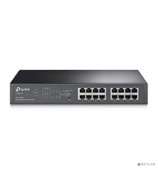 Коммутатор TP-Link SMB TL-SG1016PE Easy Smart гигабитный 16-портовый коммутатор с 8 портами PoE+