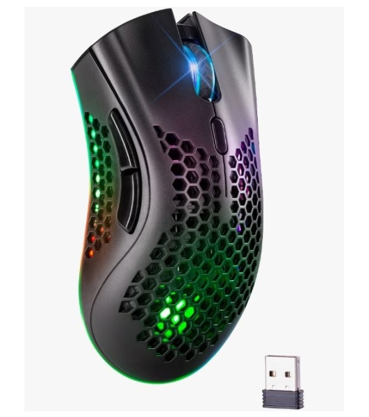 Мышь беспроводная Defender Warlock GM-709L черный, 2400 dpi, радиоканал, USB, кнопки - 8