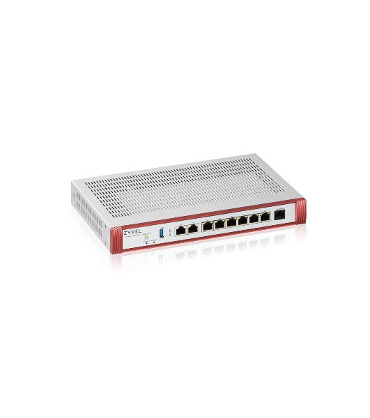 Межсетевой экран Zyxel USG FLEX 200H с подпиской Gold на 1 год (AS, AV, CF, IDP/DPI, Sandboxing, SecuReporter), Rack, 2xRJ-45: 1/2.5G (LAN/WAN), 6xRJ-45: 1G (LAN/WAN), 1xUSB3.0 **