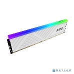 Оперативная память XPG Spectrix D35G RGB, DDR4, 16GB, 3200MHz, CL16, UDIMM, с радиатором, RGB, белый, фото3
