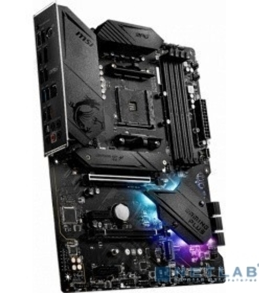 Материнская плата MSI MPG B550 GAMING PLUS, AM4, AMD B550, 4xDDR4, 6xSATA, 2xM.2, 1xPCI-E 4.0 x16, 1xPCI-E 3.0 x4, 2xPCI-E x1, 1xHDMI, 1xDP, 1x 1Gb LAN, 4xUSB-A 2.0, 2xUSB-A 3.2 Gen 1, 1xUSB-A 3.2 Gen 2, 1xUSB-C 3.2 Gen 2, 5x3.5 мм, 7.1, ATX