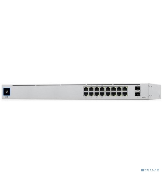 Коммутатор Ubiquiti UniFi USW-16-POE 2SFP 8PoE+ 42W управляемый