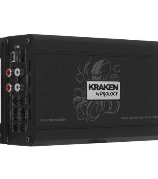 Усилитель автомобильный Prology RX-4.100 KRAKEN четырехканальный