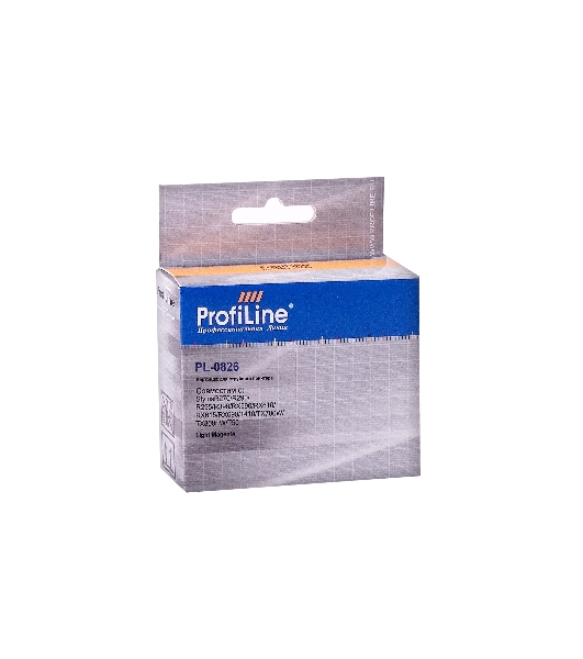 Картридж струйный ProfiLine PL-0826 для Epson StylusR270/R290/R295/R390/RX590/RX610/RX615/RX690/1410/TX700W/TX800FW/T50 Light Magenta водн