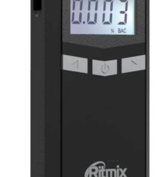 Алкотестер Ritmix RAT-650 электрохимический черный
