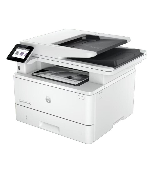 МФУ лазерное HP LaserJet Pro 4103fdw (2Z629A), A4, ч/б, печ. до 40 стр/мин., скан. до 29 стр/мин., 1200 x 1200 dpi (печать) 600x600dpi (скан.), USB, RJ-45, Wi-Fi, BlueTooth, Air Print, Mopria