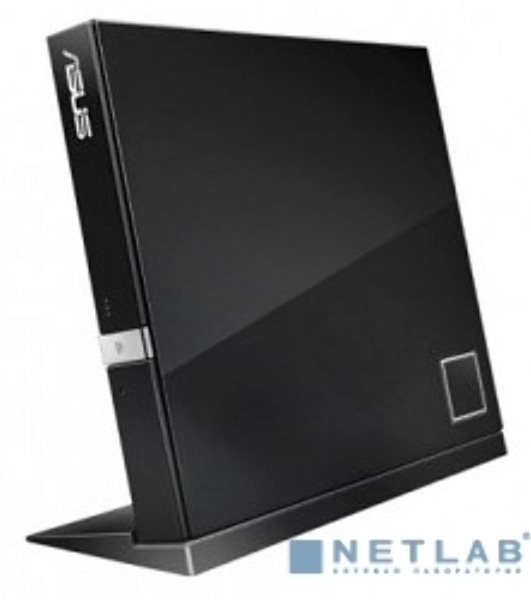 Оптический привод Blu-Ray Asus SBC-06D2X-U/BLK/G/AS черный USB slim внешний RTL