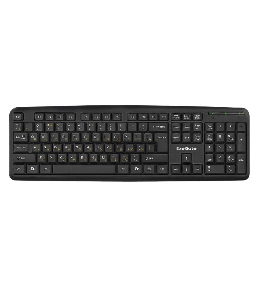 Клавиатура проводная ExeGate LY-331L (EX263906RUS), USB, черный