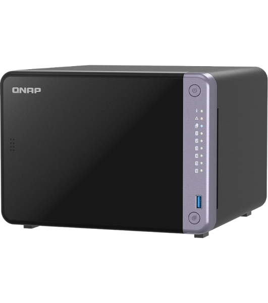 Сетевое хранилище NAS Qnap TS-632X-4G 6-bay настольный Alpine AL-524