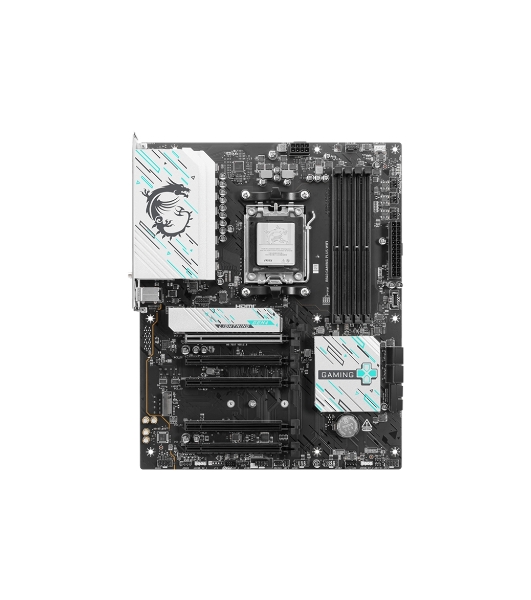 Материнская плата MSI B840 GAMING PLUS, Socket AM5, AMD B840, 4xDDR5, 4xSATA, 2xM.2, 1xPCI-E 4.0 x16, 1xPCI-E 3.0 x4, 3xPCI-E 3.0 x1, 1xHDMI, 1x 2.5Gb LAN, 4xUSB-A 2.0, 2xUSB-A 5Gbps, 1xUSB-C 5Gbps, 1xUSB-A 10Gbps, 1xUSB-C 10Gbps, 3x3.5 мм, 7.1, ATX